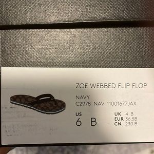 Coach Sandals, brand new